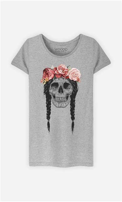 T-Shirt Femme Festival Skull