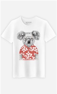 T-Shirt Homme Summer Koala Red