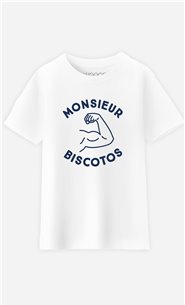 T-Shirt Enfant Monsieur Biscotos