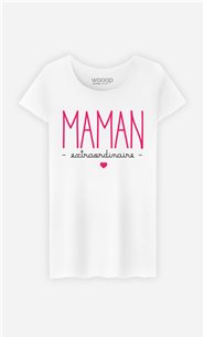 T-Shirt Femme Maman Extraordinaire