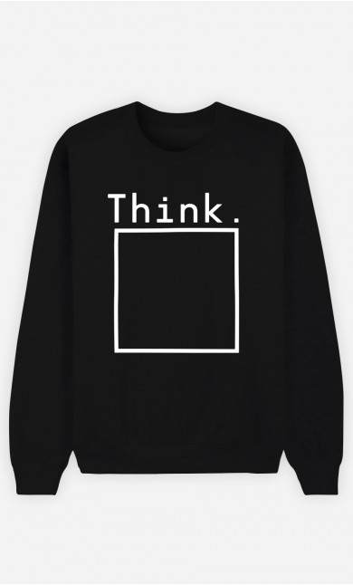Sweatshirt Homme Think