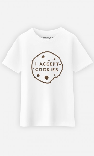 T-Shirt Enfant I accept Cookies
