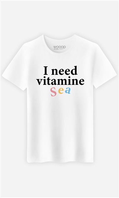 T-Shirt Homme I Need Vitamine Sea