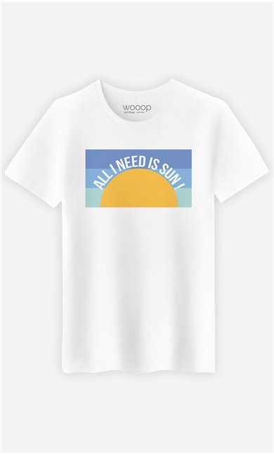T-Shirt Homme All I Need is Sun