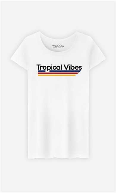 T-Shirt Femme Tropical Vibes