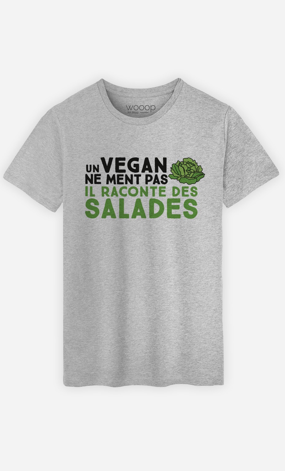 T-Shirt Homme Un vegan ne ment pas