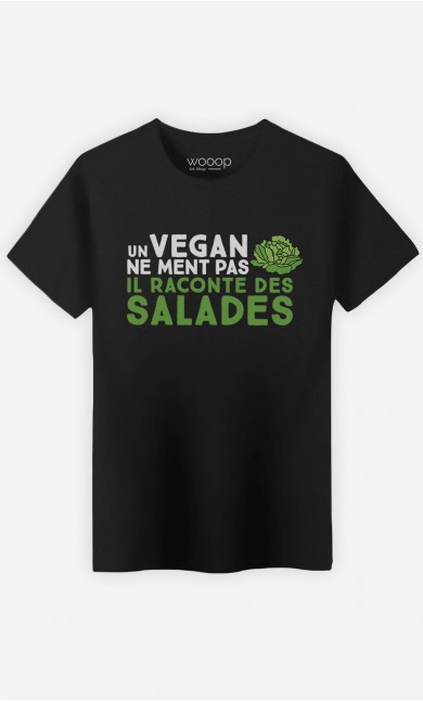 T-Shirt Homme Un vegan ne ment pas