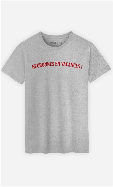 T-Shirt Homme Neuronnes en Vacances !