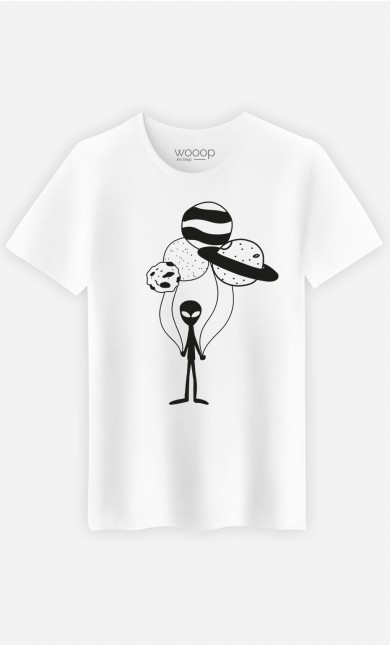 T-Shirt Homme Ballon constellation