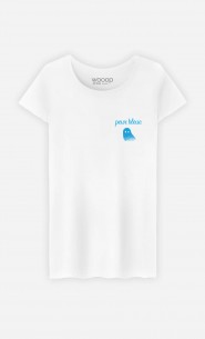 T-Shirt Femme Peur Bleue