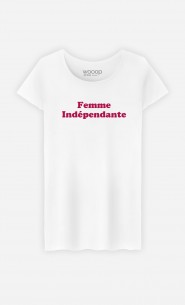 T-Shirt Femme Femme indépendante