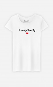 T-Shirt Femme Lovely family