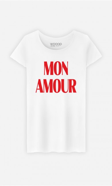 T-Shirt Femme Mon amour