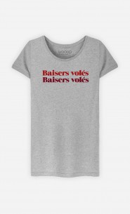 T-Shirt Femme Baisers Volés