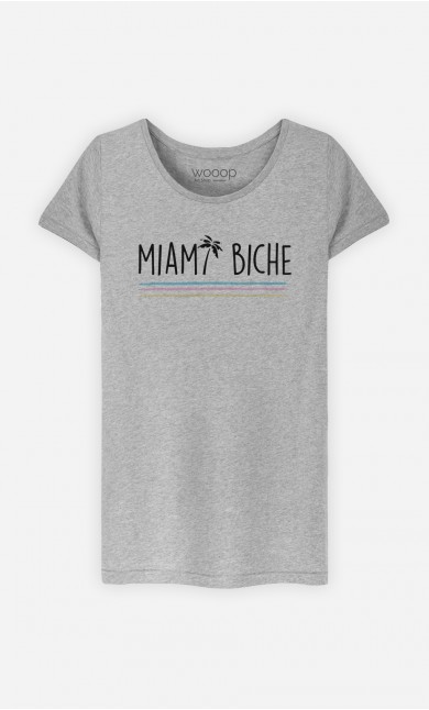 T-Shirt Femme Miami biche