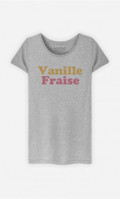 T-Shirt Femme Vanille Fraise