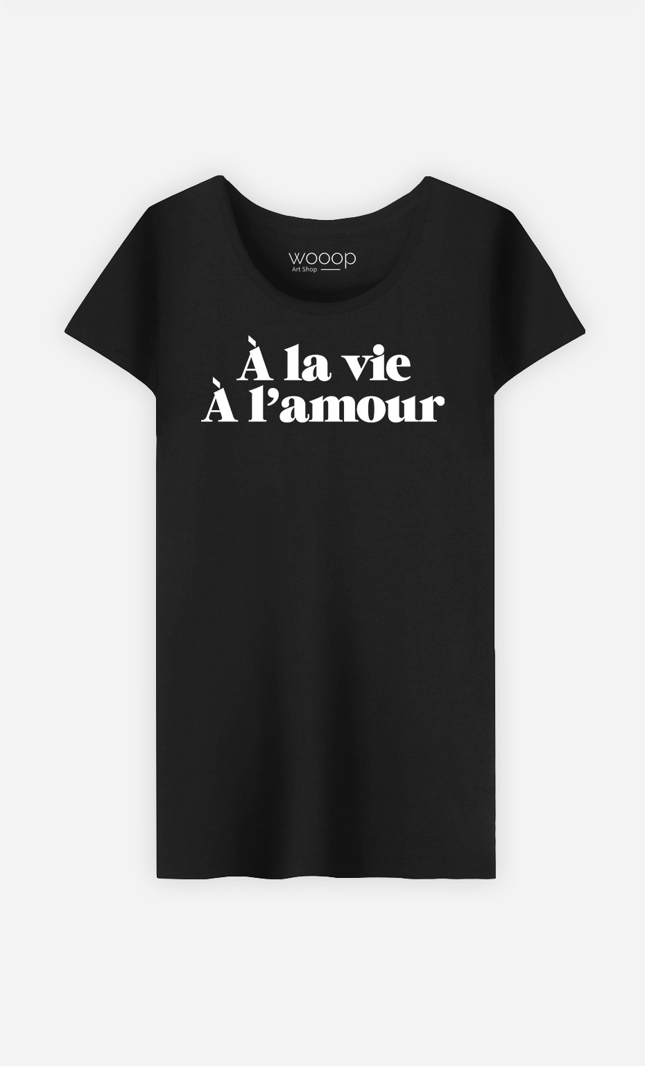 T-Shirt Femme À la vie à l'Amour