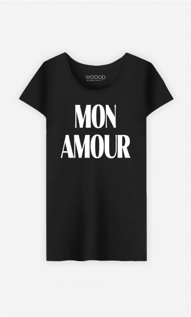 T-Shirt Femme Mon amour