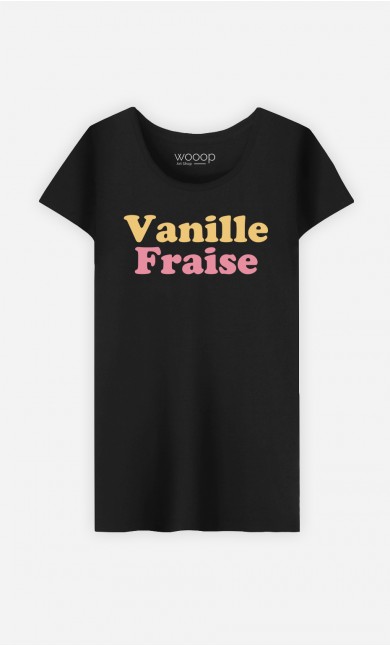 T-Shirt Femme Vanille Fraise