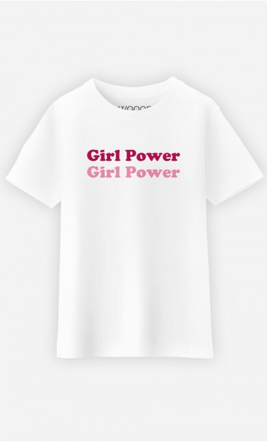 T-Shirt Enfant Girl Power