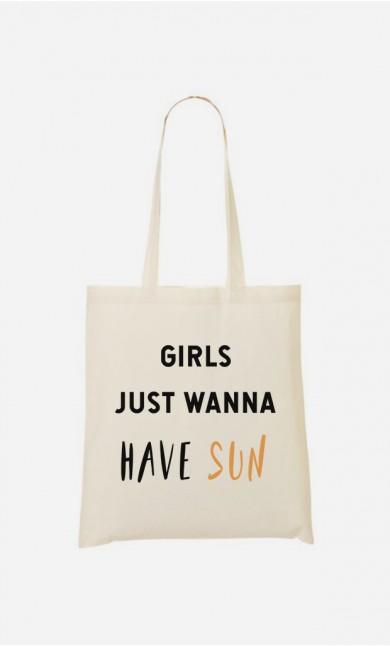 Tote Bag Girls just wanna have sun