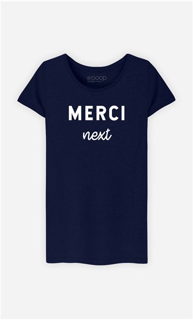 T-Shirt Femme Merci Next