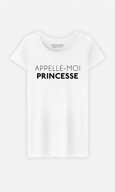 T-Shirt Femme Appelle-Moi Princesse