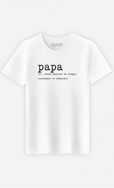 T-Shirt Homme Définition Papa