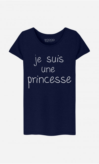 T-shirt Femme Je suis une princesse