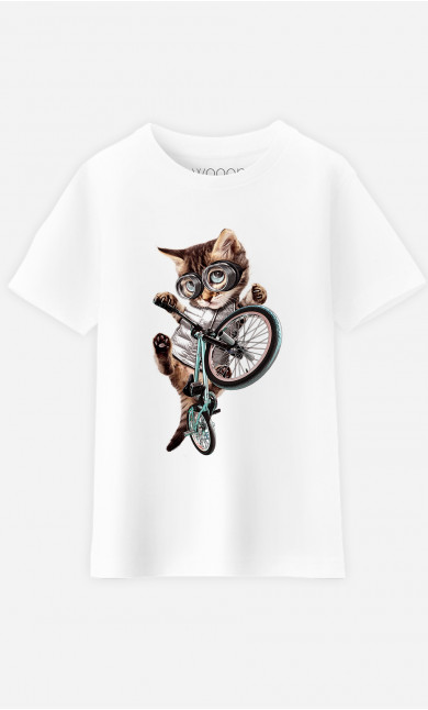 T-Shirt Enfant BMX Cat