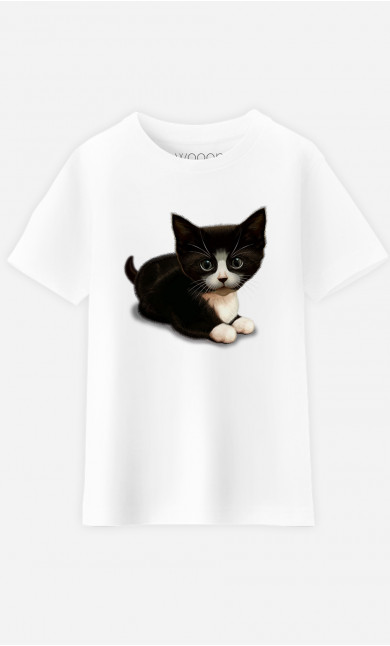 T-Shirt Enfant Cute Cat