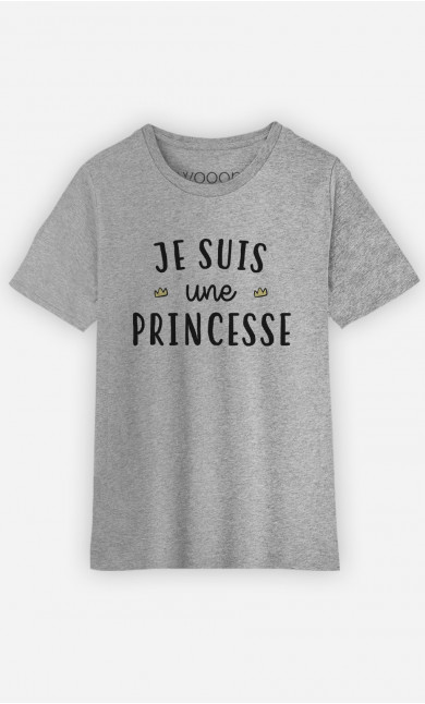 T-Shirt Enfant Je Suis Une Princesse