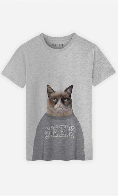 T-Shirt Homme Grumpy Cat