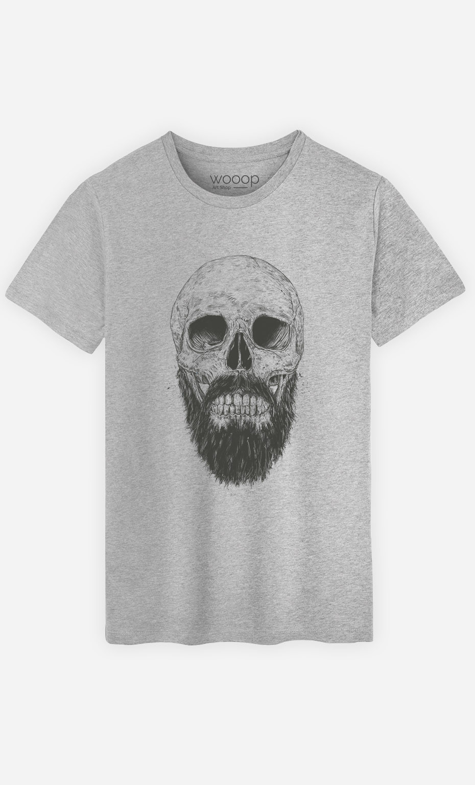 T-Shirt Homme Hipster Barbe