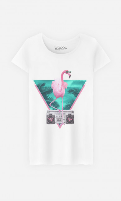 T-Shirt Femme Flamingo