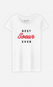 T-Shirt Femme Best Sœur Ever