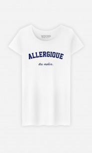 T-Shirt Femme Allergique Au Matin