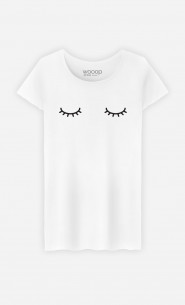 T-Shirt Femme Eyes closed