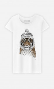 T-Shirt Femme Siberian Tiger