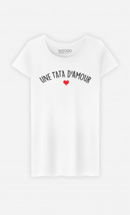 T-shirt Femme Une tata d'amour