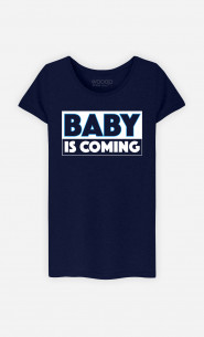 T-Shirt Femme Baby is coming