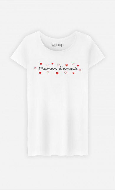 T-Shirt Femme Maman d'Amour