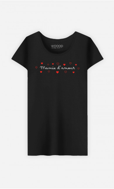 T-Shirt Femme Mamie d'Amour