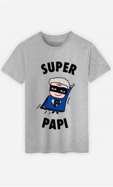 T-Shirt Homme Super Papi