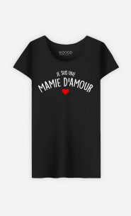 T-Shirt Femme Je Suis Une Mamie D'amour