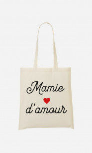 Tote Bag Mamie D'amour Petit Cœur