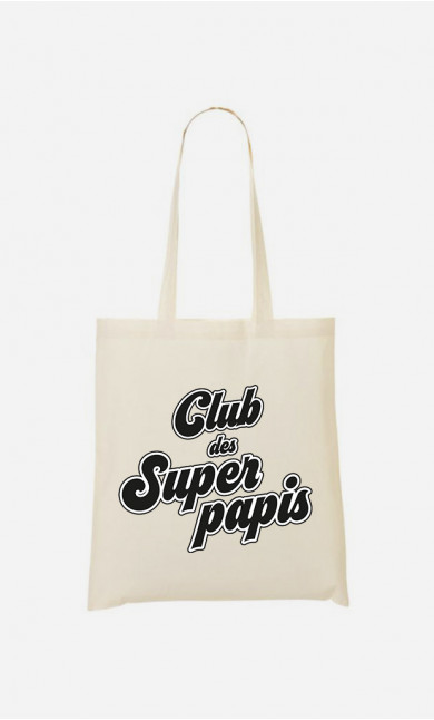 Tote Bag Club des Super Papis