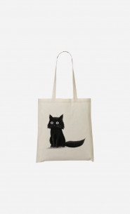 Tote Bag Sitting Cat