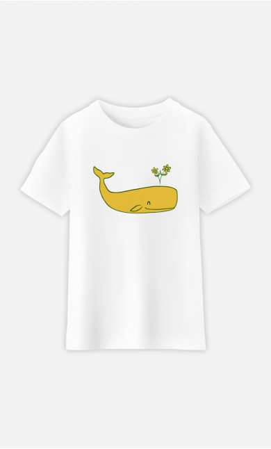 T-Shirt Enfant Peace Whale