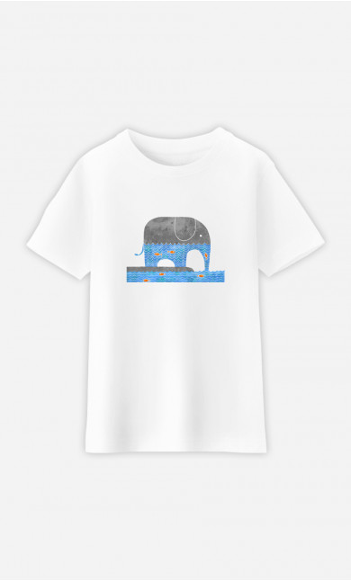 T-Shirt Enfant Thirsty Elephant